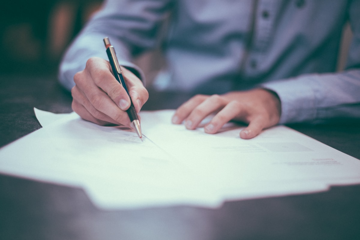 People reviewing documents during a usability test session
